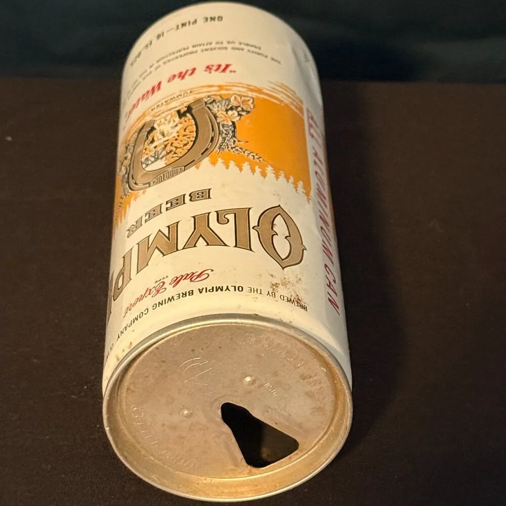 Olympia  Vintage Beer can